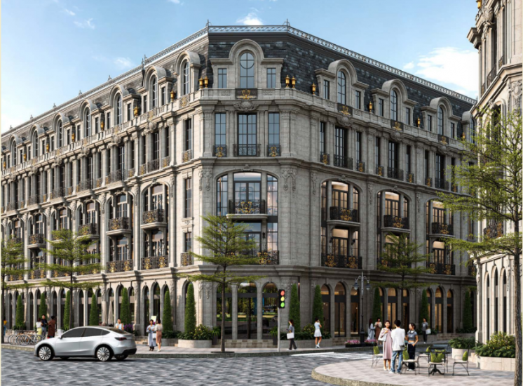 Shophouse mặt đường 24m tại dự án Noble Palace Tây Thăng Long